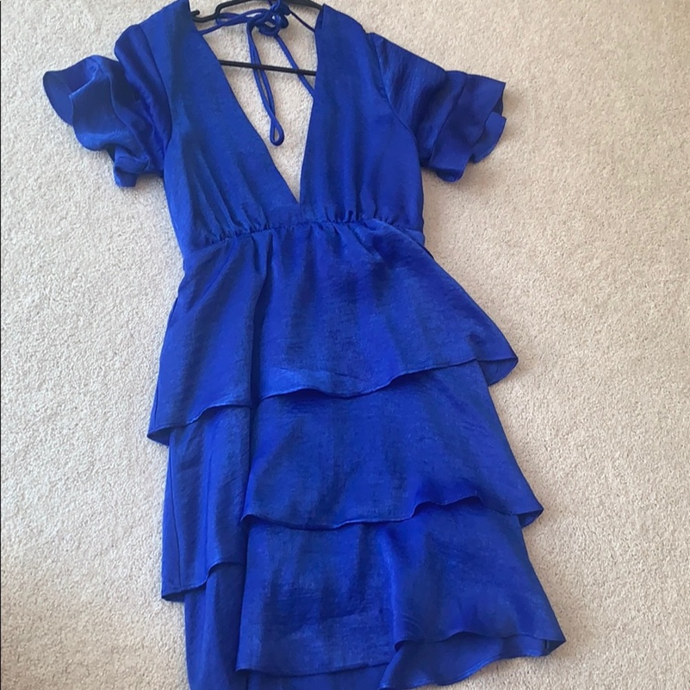 Show me your mumu cobalt blue dress